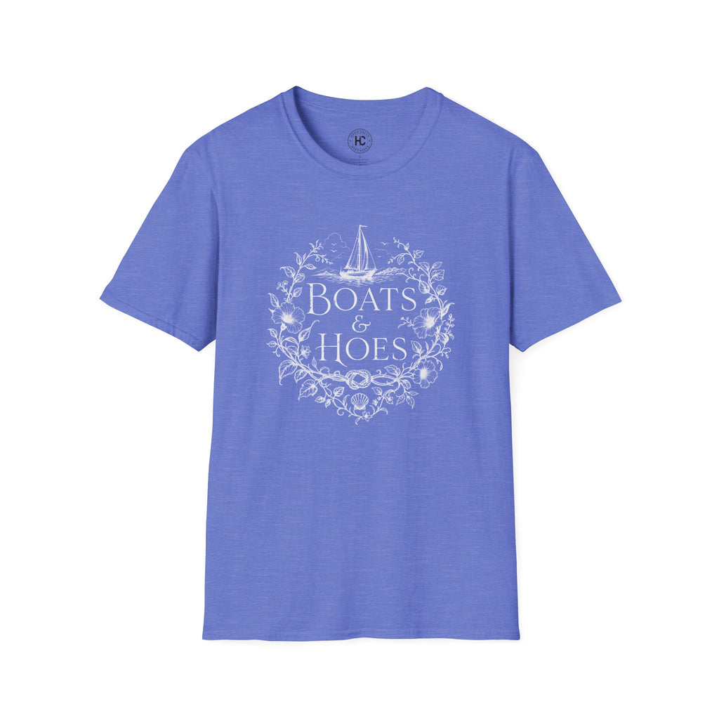Boats and Hoes Botanical Front Only Tee – Hoes Clothes