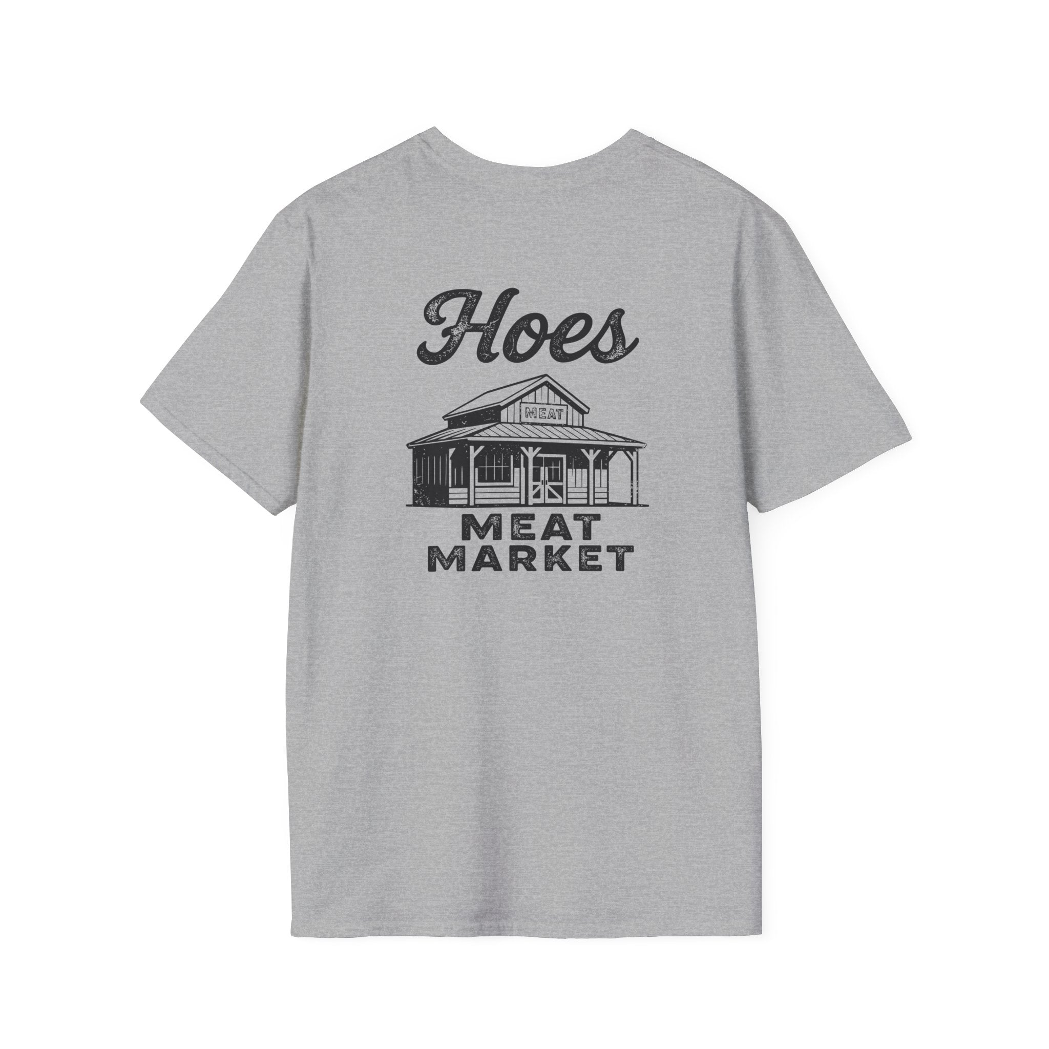 Hoes Meat Market Front & Back Tee – Hoes Clothes