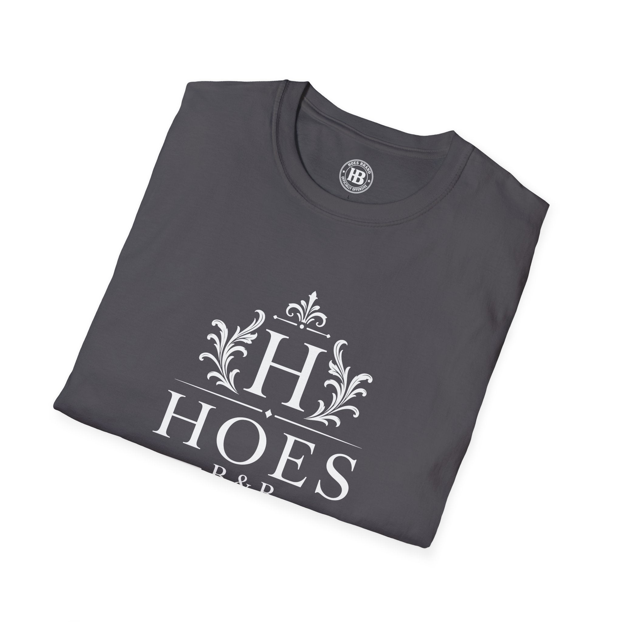 Hoes Bed & Breakfast Front Only Tee – Hoes Clothes