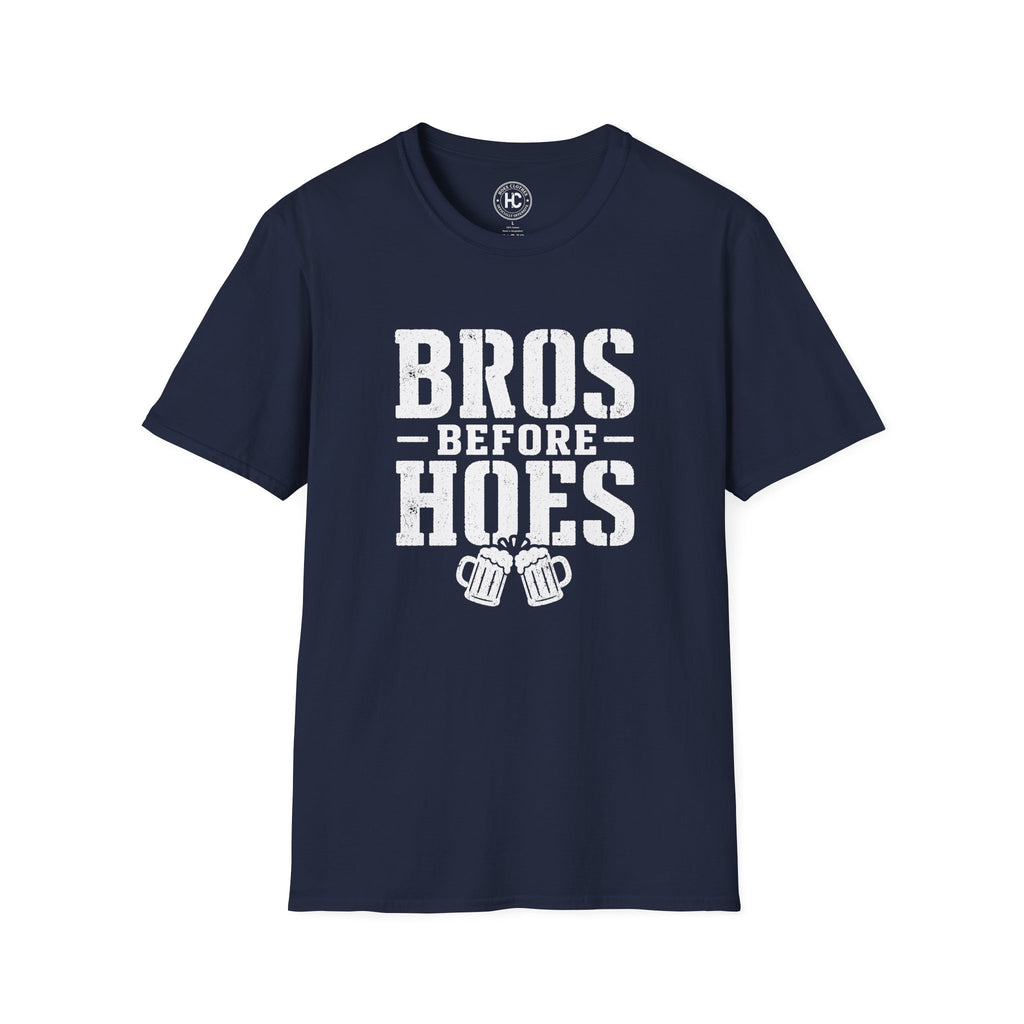 Bros Before Hoes Beer Large Front Print Tee – Hoes Clothes