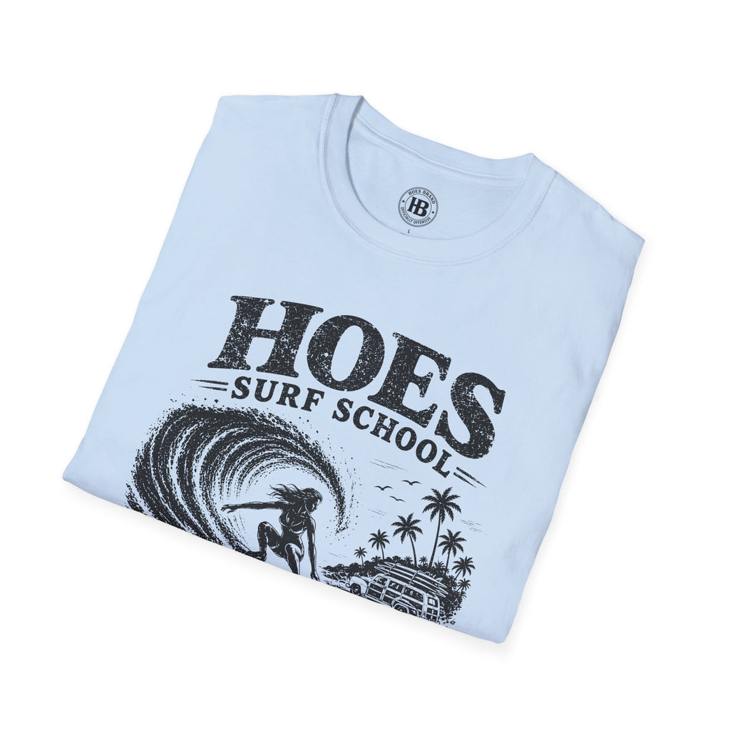 Hoes Surf School Tee – She Rides – Hoes Clothes