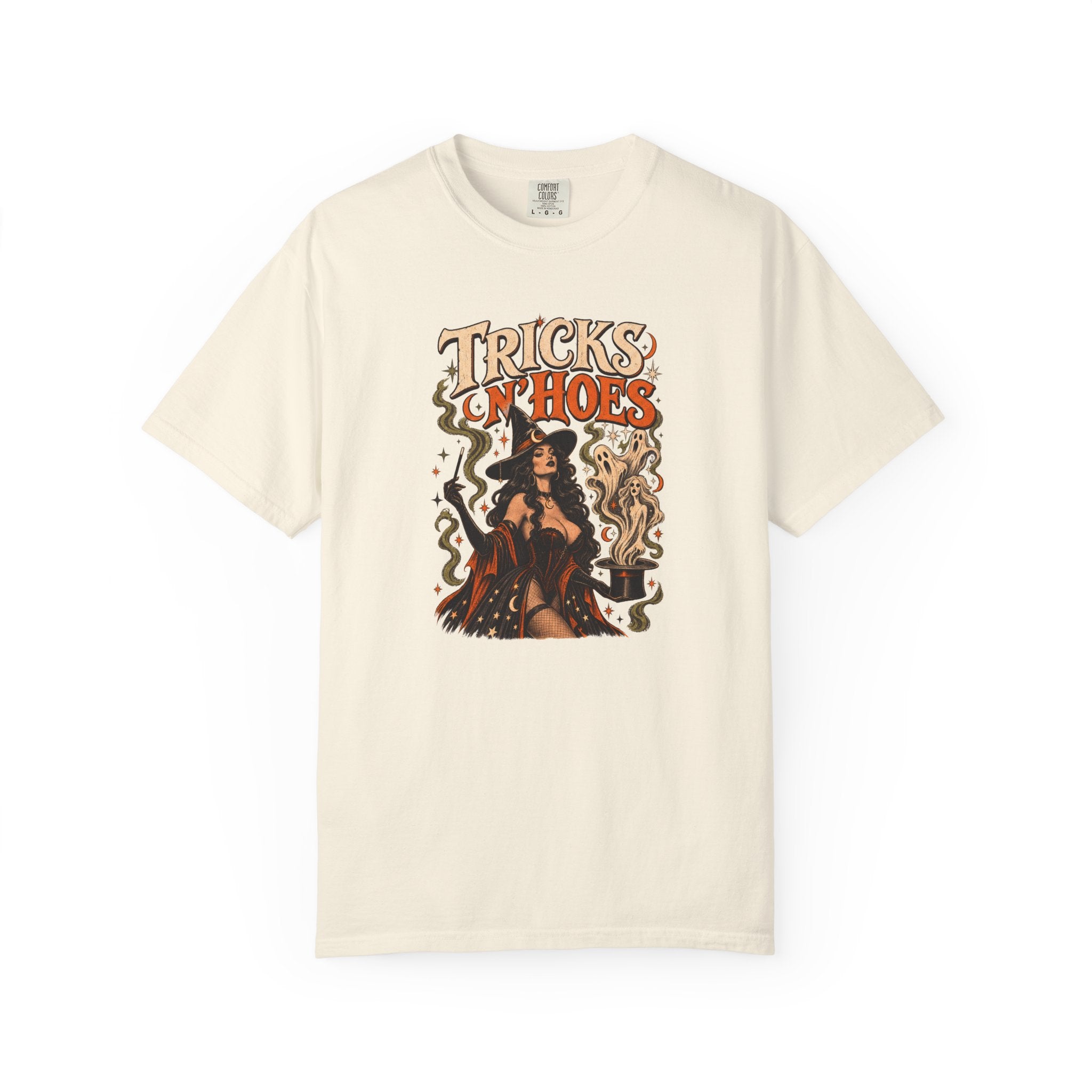 Tricks N Hoes Witch Halloween Shirt