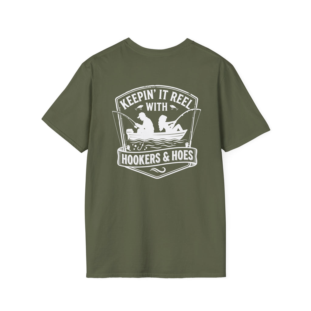 Keepin' It Reel Front & Back Tee – Hoes Clothes