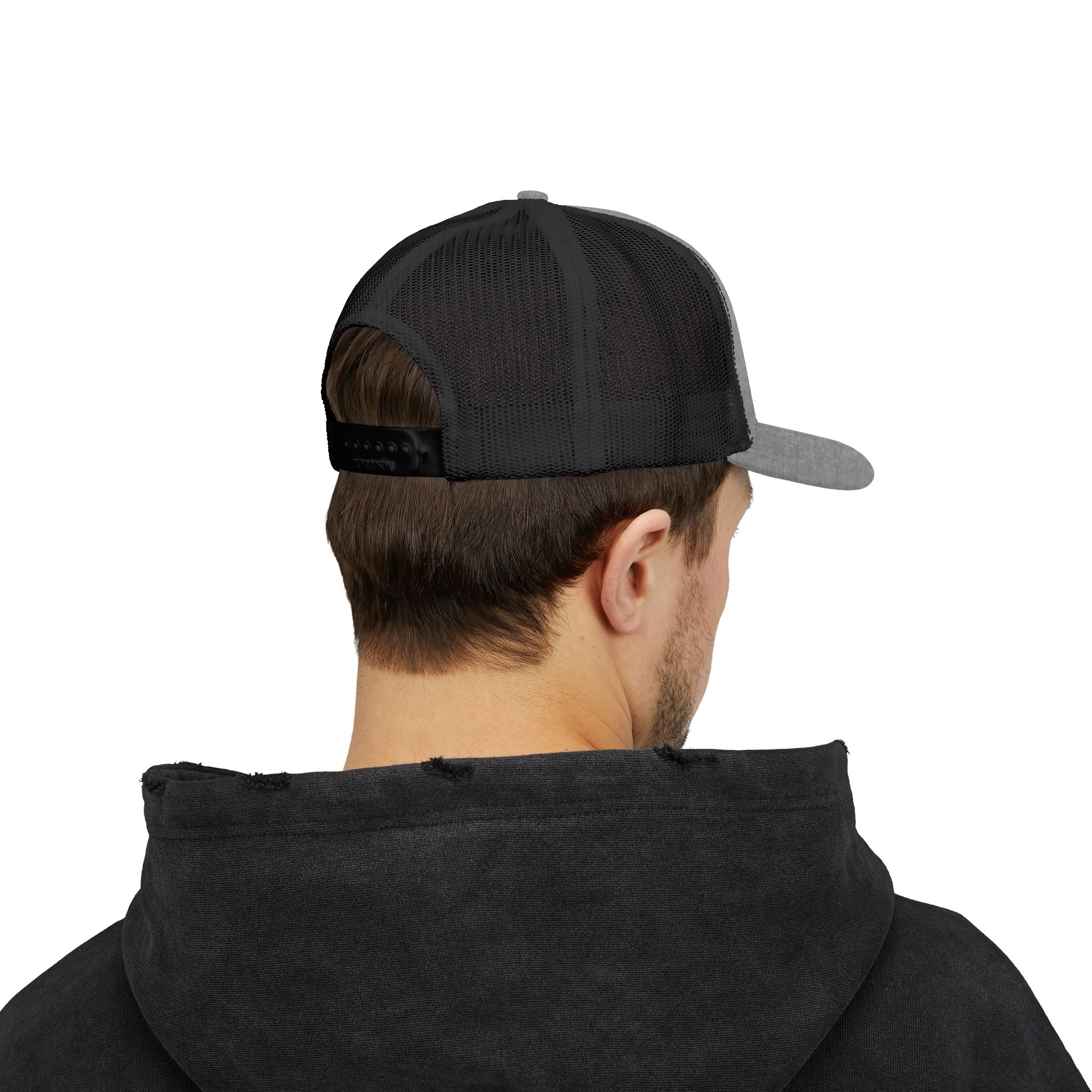 TW Logo Trucker Hat - Adjustable Snapback Mesh Cap