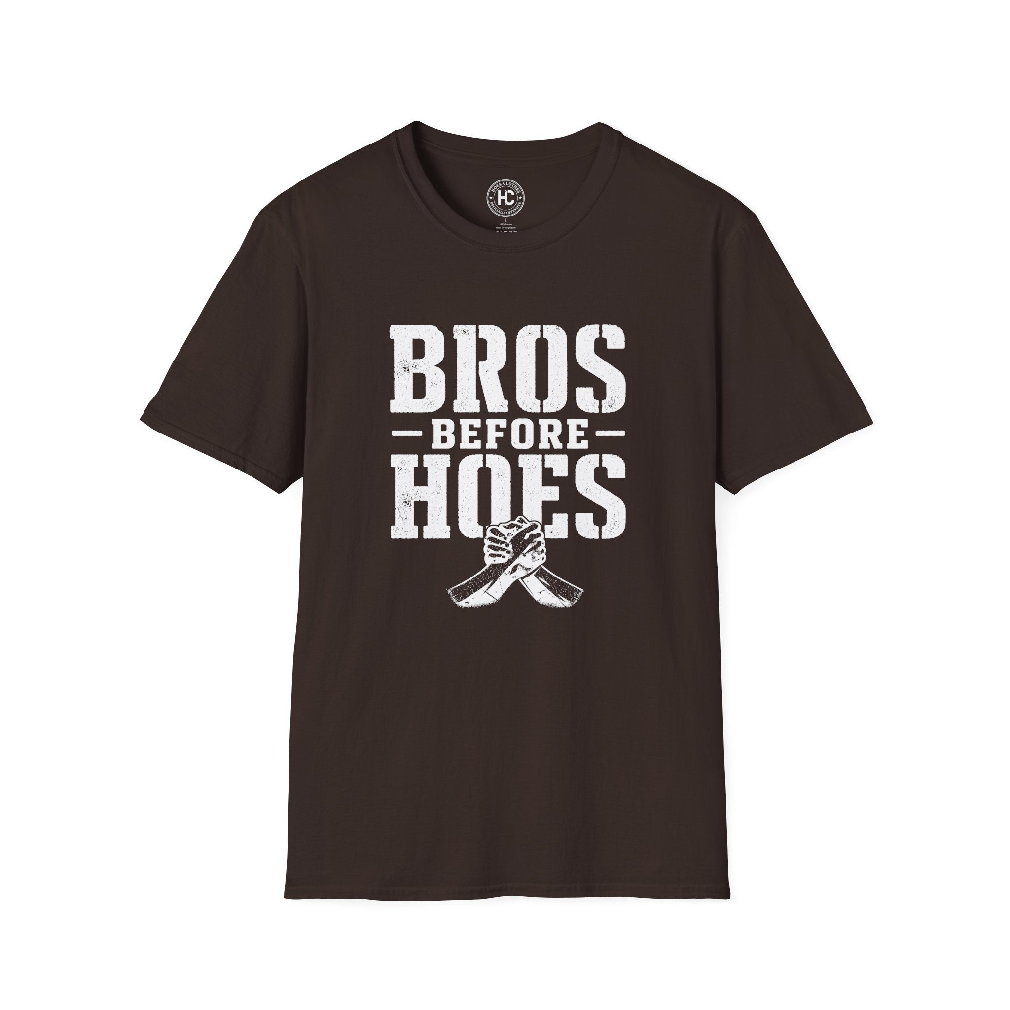 Bros Before Hoes Power Large Front Print Tee – Hoes Clothes