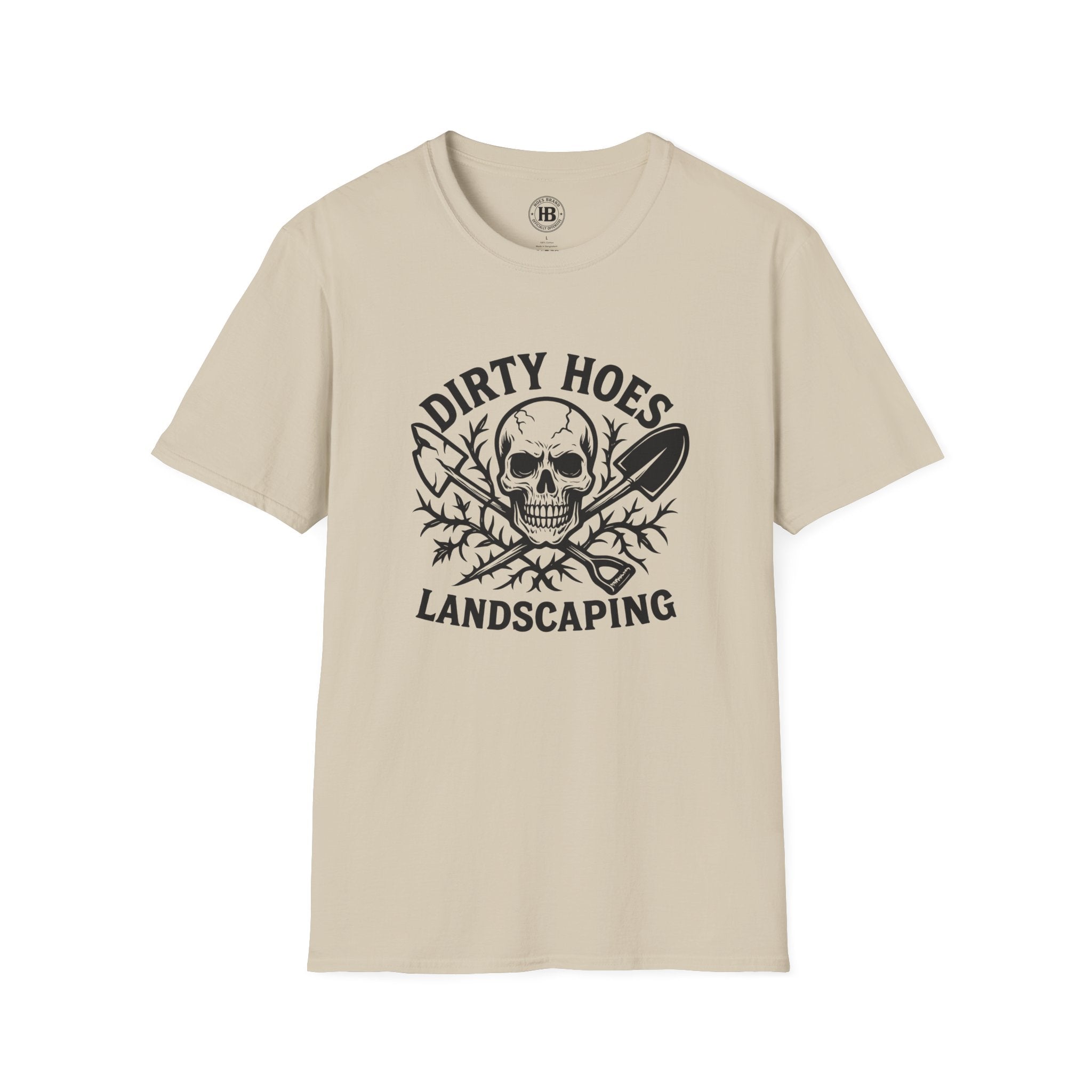 Dirty Hoes Landscaping Tee – Skull – Hoes Clothes