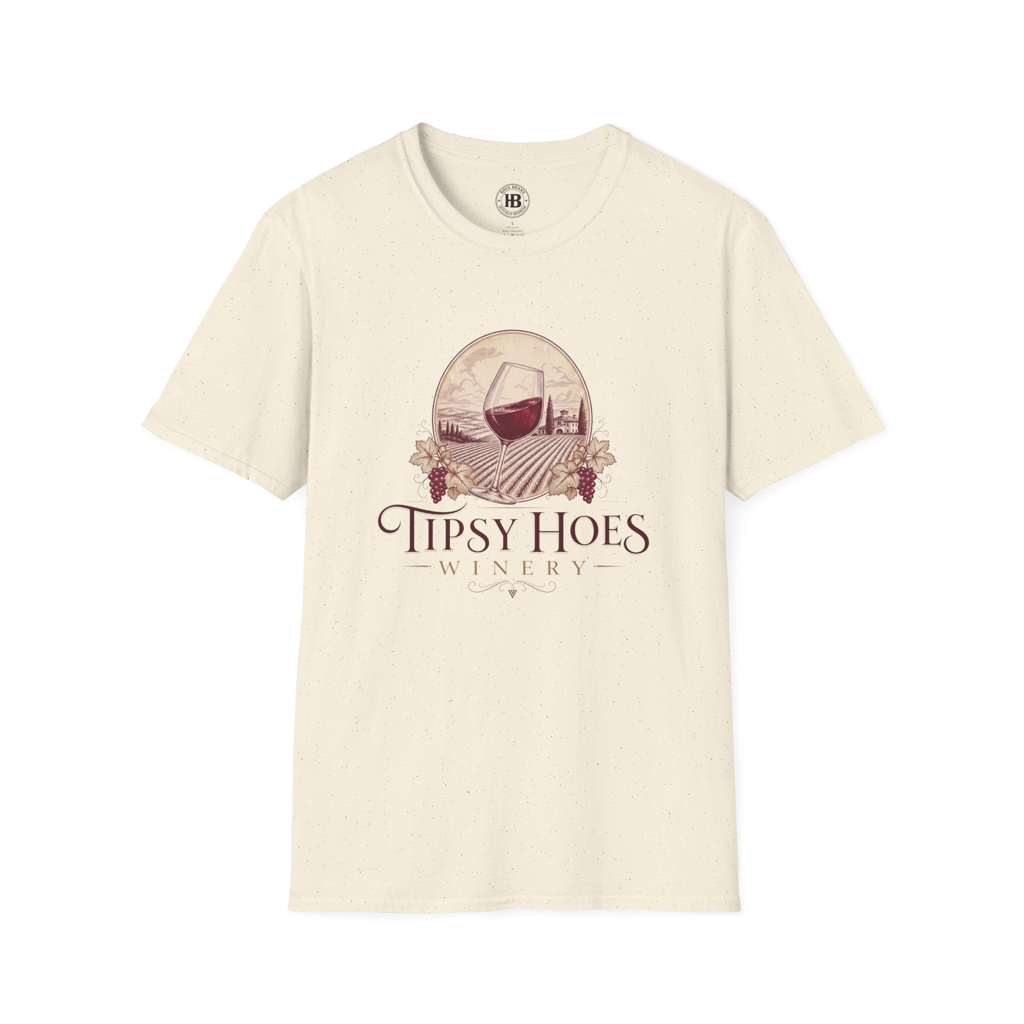 Tipsy Hoes Winery Front Only Tee – Hoes Clothes