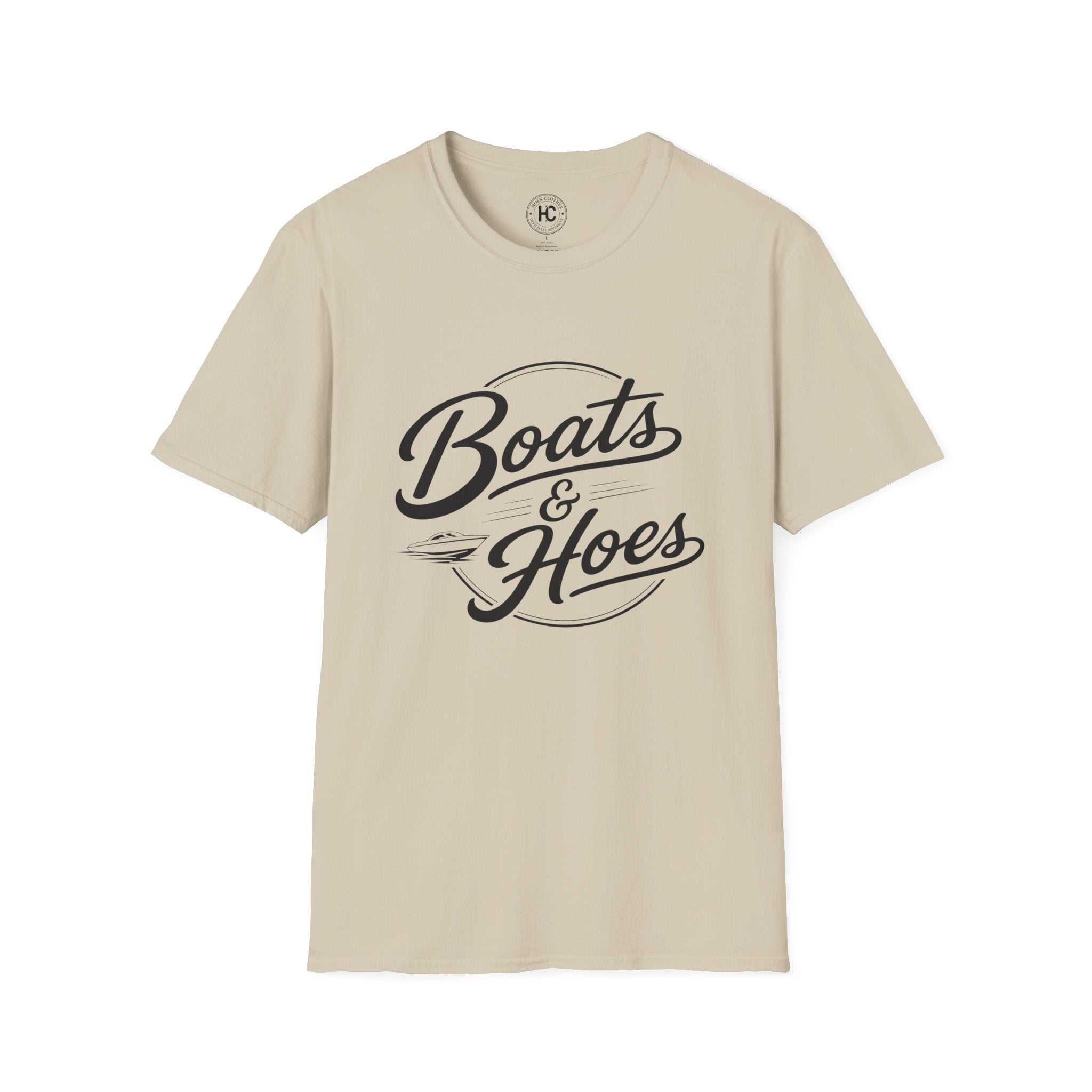 Boats and Hoes Retro Front Only Tee – Hoes Clothes