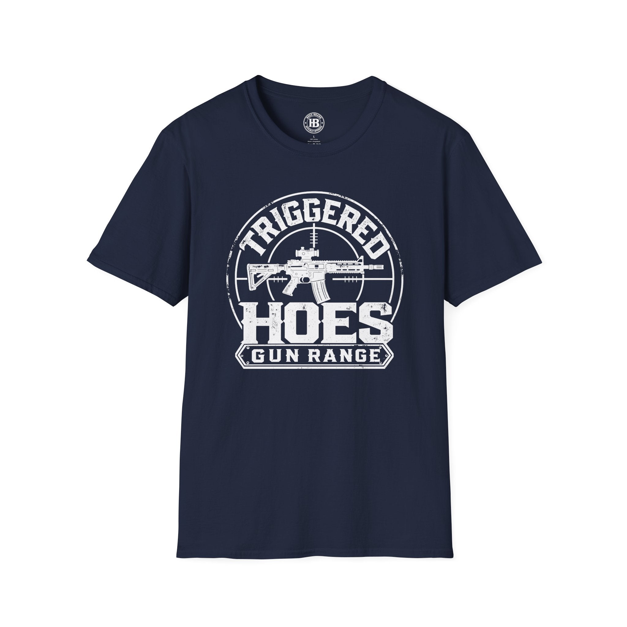 Triggered Hoes Gun Range Tee – Hoes Clothes