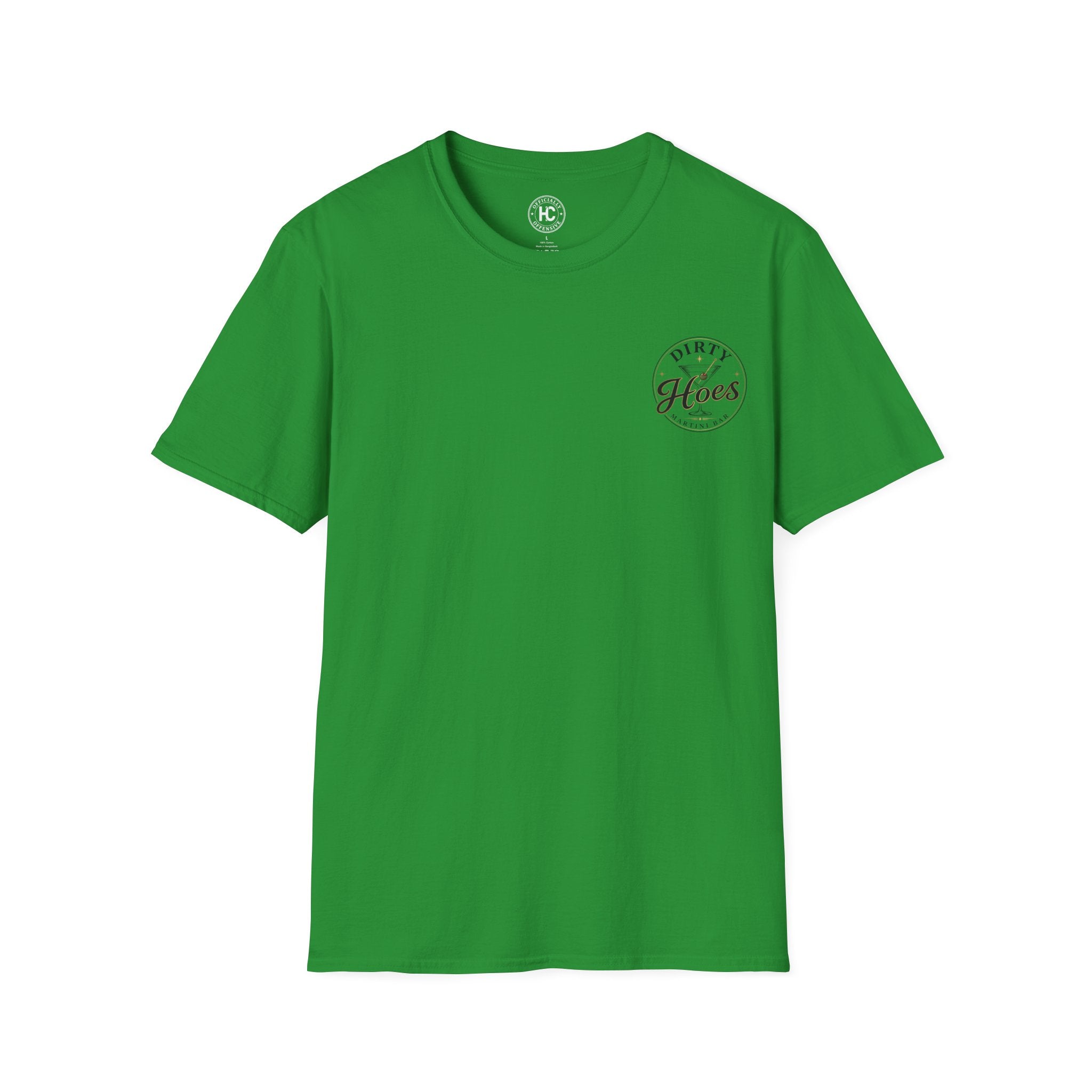 Dirty Hoes Martini Bar Front & Back Tee – Hoes Clothes