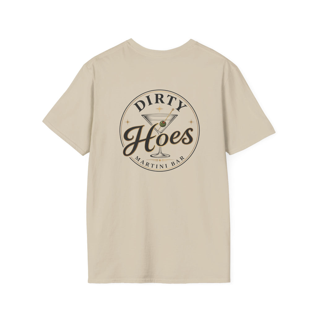 Dirty Hoes Martini Bar Front & Back Tee – Hoes Clothes