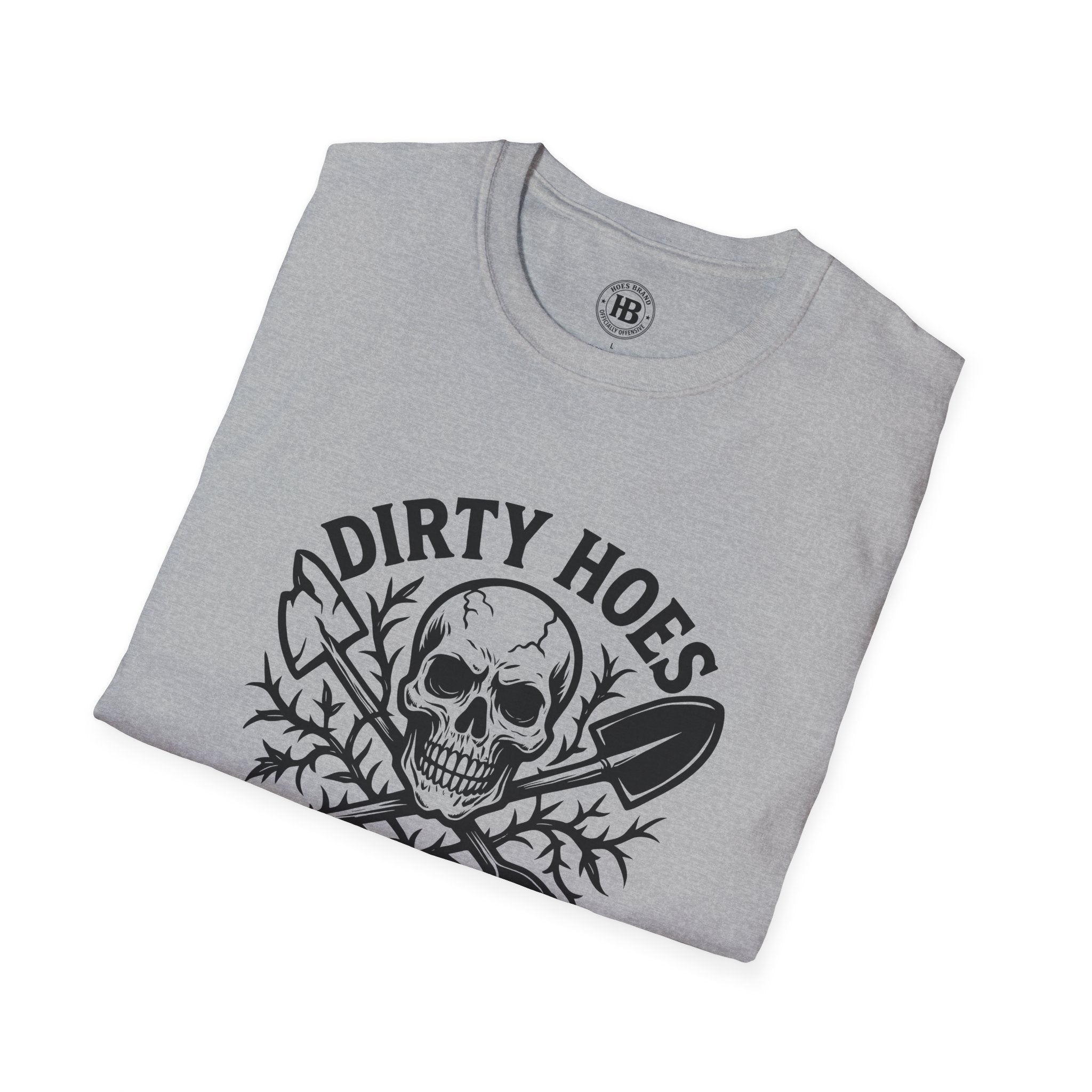 Dirty Hoes Landscaping Tee – Skull – Hoes Clothes