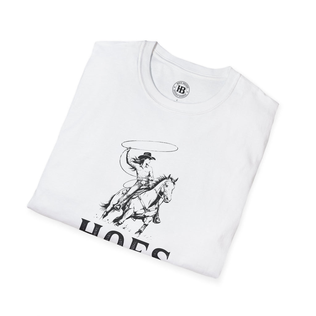 Hoes Ranch Front Only Tee – She Rides – Hoes Clothes