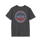 Boats and Hoes Badge Full Color Front & Back Tee – Hoes Clothes