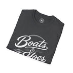 Boats and Hoes Retro Front Only Tee – Hoes Clothes