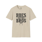 Hoes Before Bros Champagne Large Front Print Tee – Hoes Clothes