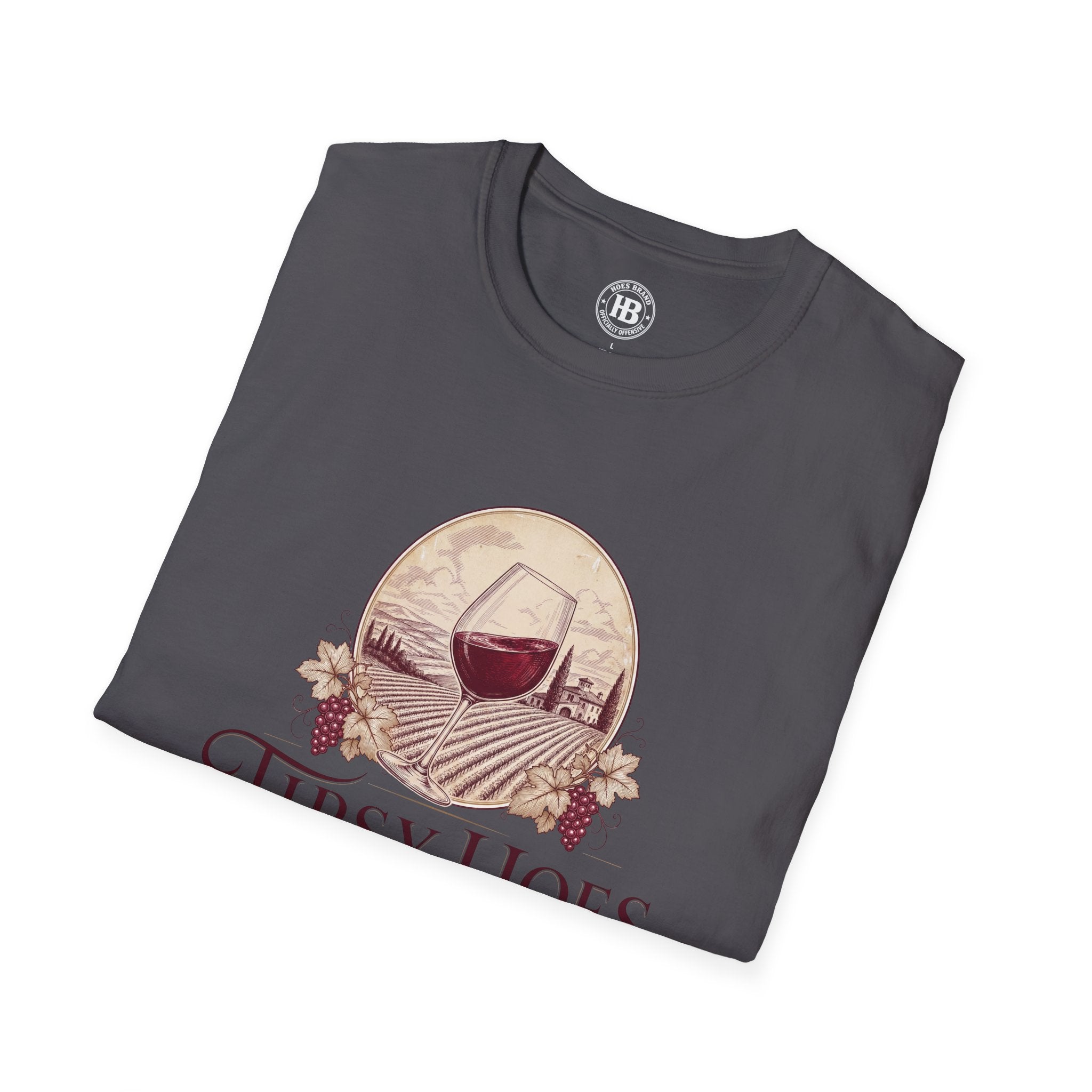 Tipsy Hoes Winery Front Only Tee – Hoes Clothes