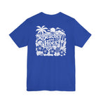 Beaches and Hoes B&W Left Chest Full Back Print Tee – Hoes Clothes