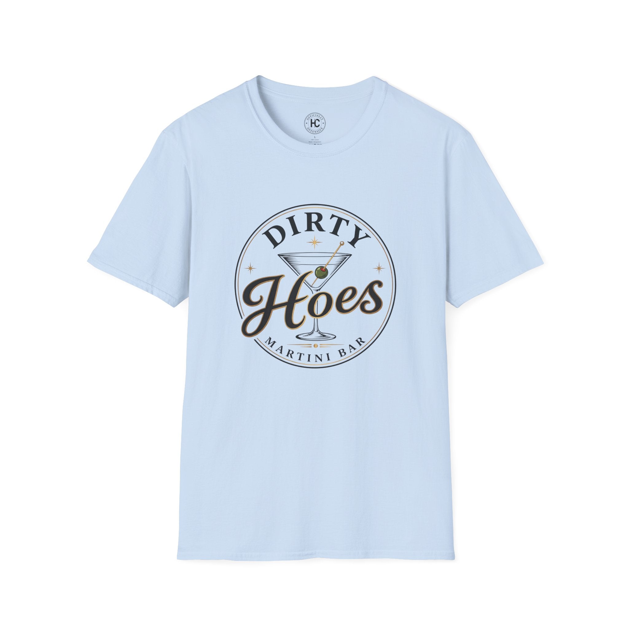 Dirty Hoes Martini Bar Front Only Tee – Hoes Clothes