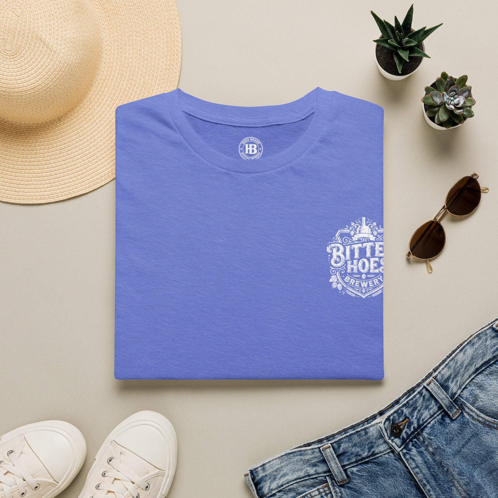 Bitter Hoes Brewery Front & Back Tee – Hoes Clothes