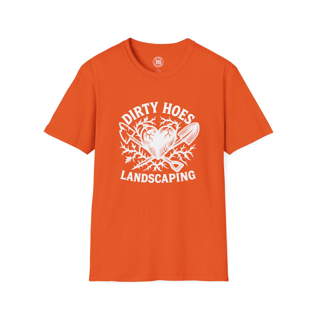Dirty Hoes Landscaping Heart Tee