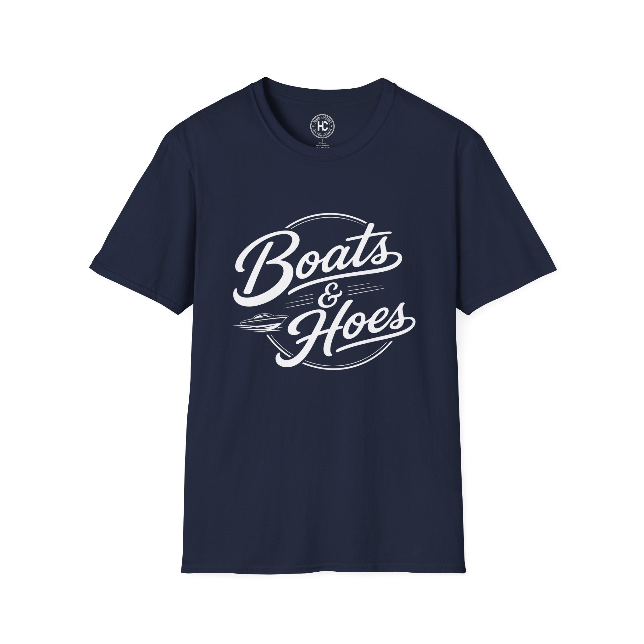 Boats and Hoes Retro Front Only Tee – Hoes Clothes