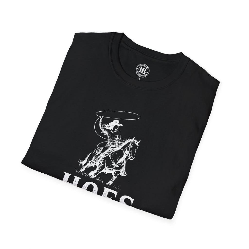 Hoes Ranch Front Only Tee – She Rides – Hoes Clothes