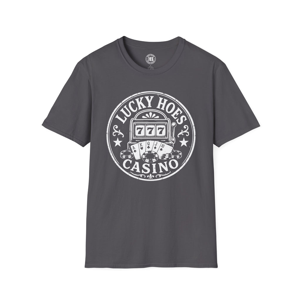 Lucky Hoes Casino Front Only Tee – Hoes Clothes