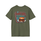Sloppy Hoes Diner Full Color Front & Back Tee – Hoes Clothes