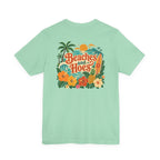 Beaches and Hoes Full Color Left Chest Full Back Print Tee – Hoes Clothes
