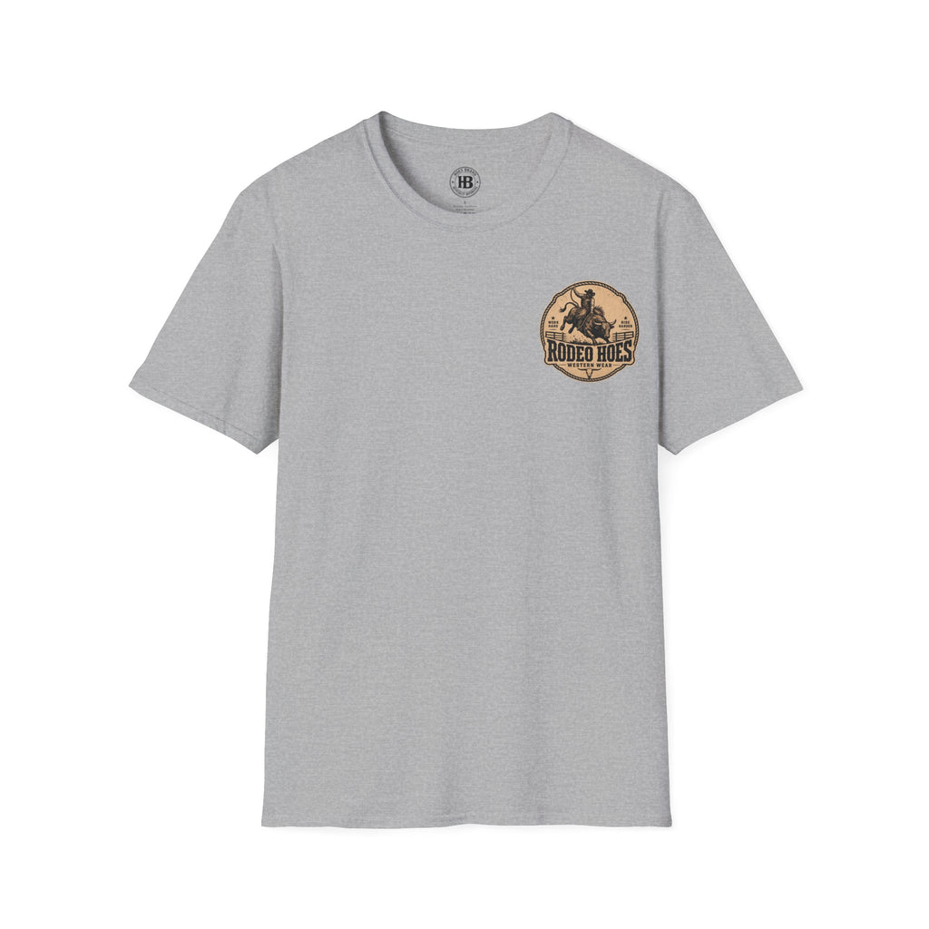 Rodeo Hoes Western Wear Tee - He Rides