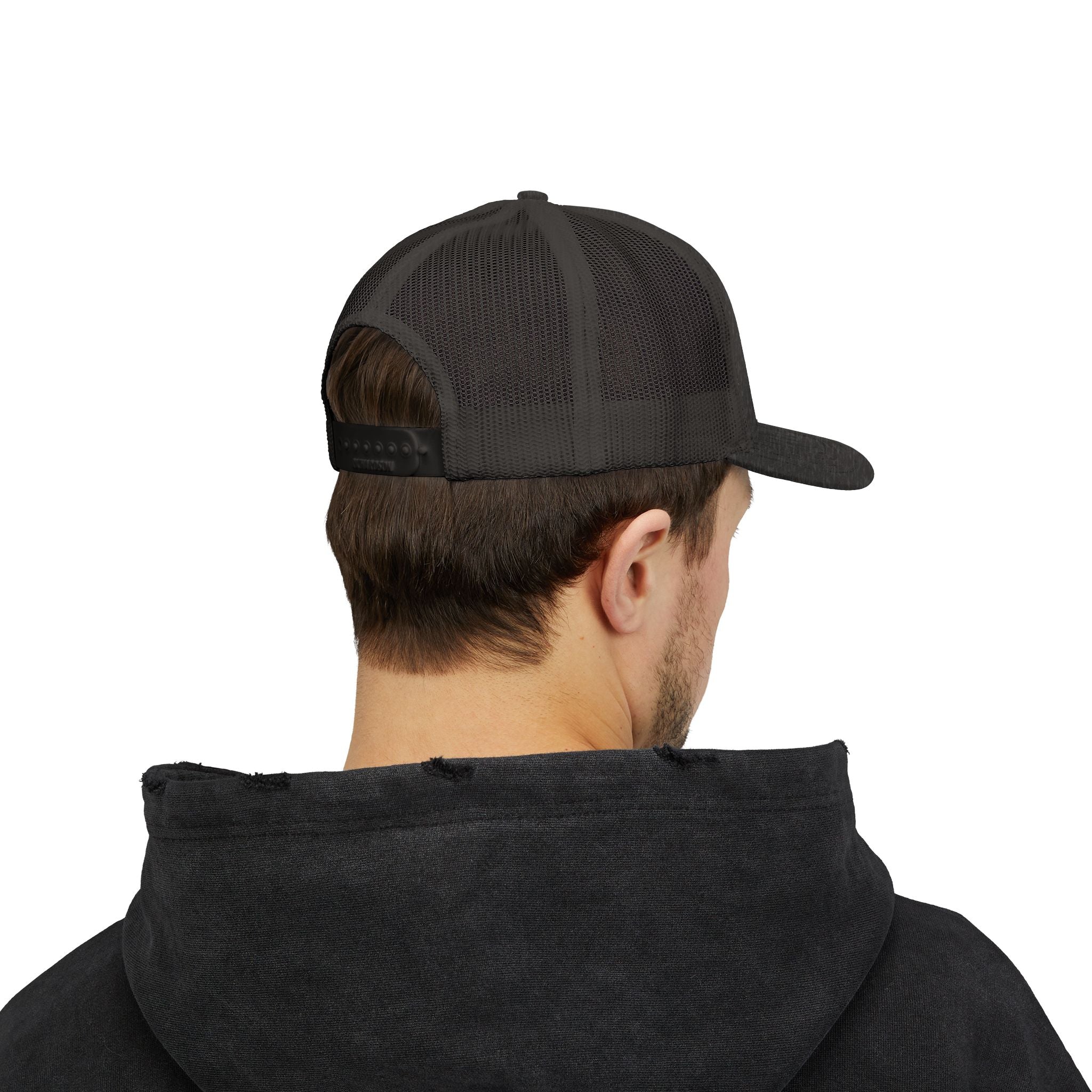 TW Logo Trucker Hat - Adjustable Snapback Mesh Cap