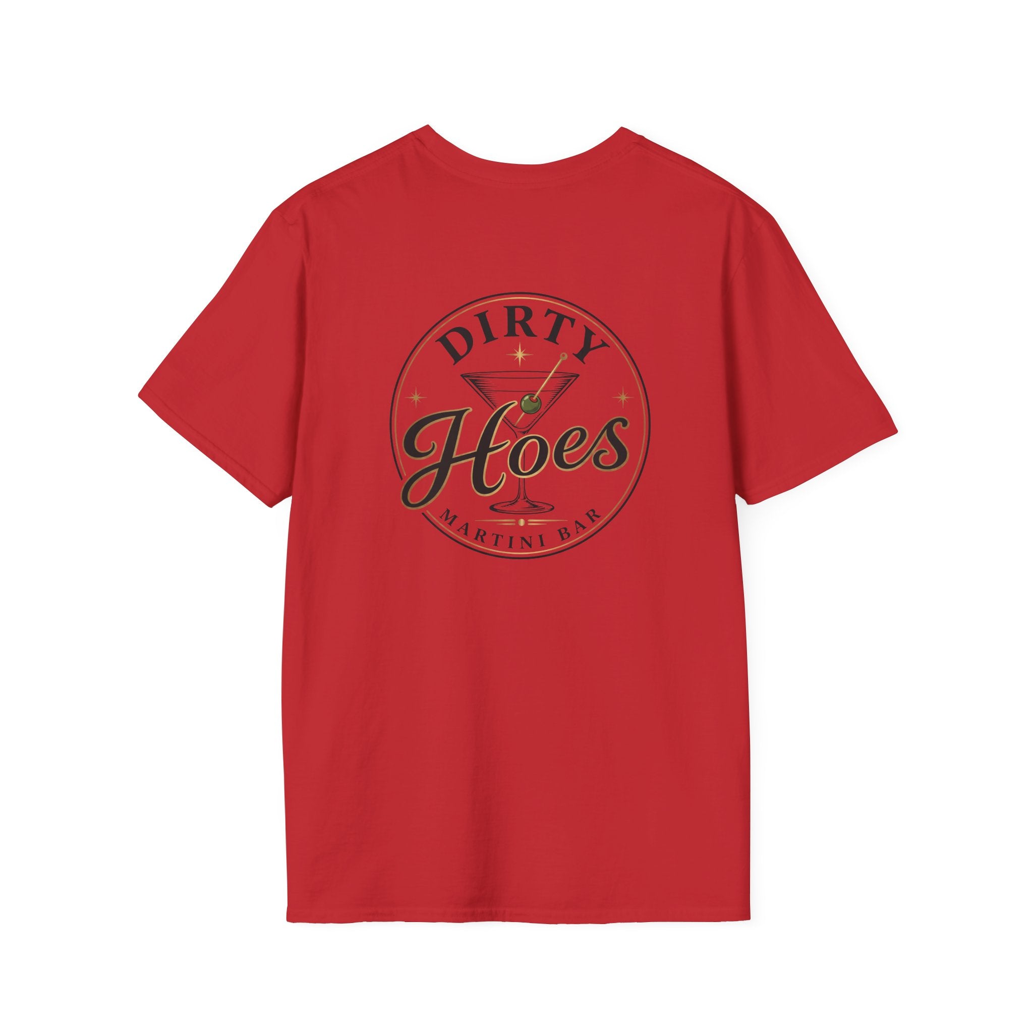 Dirty Hoes Martini Bar Front & Back Tee – Hoes Clothes
