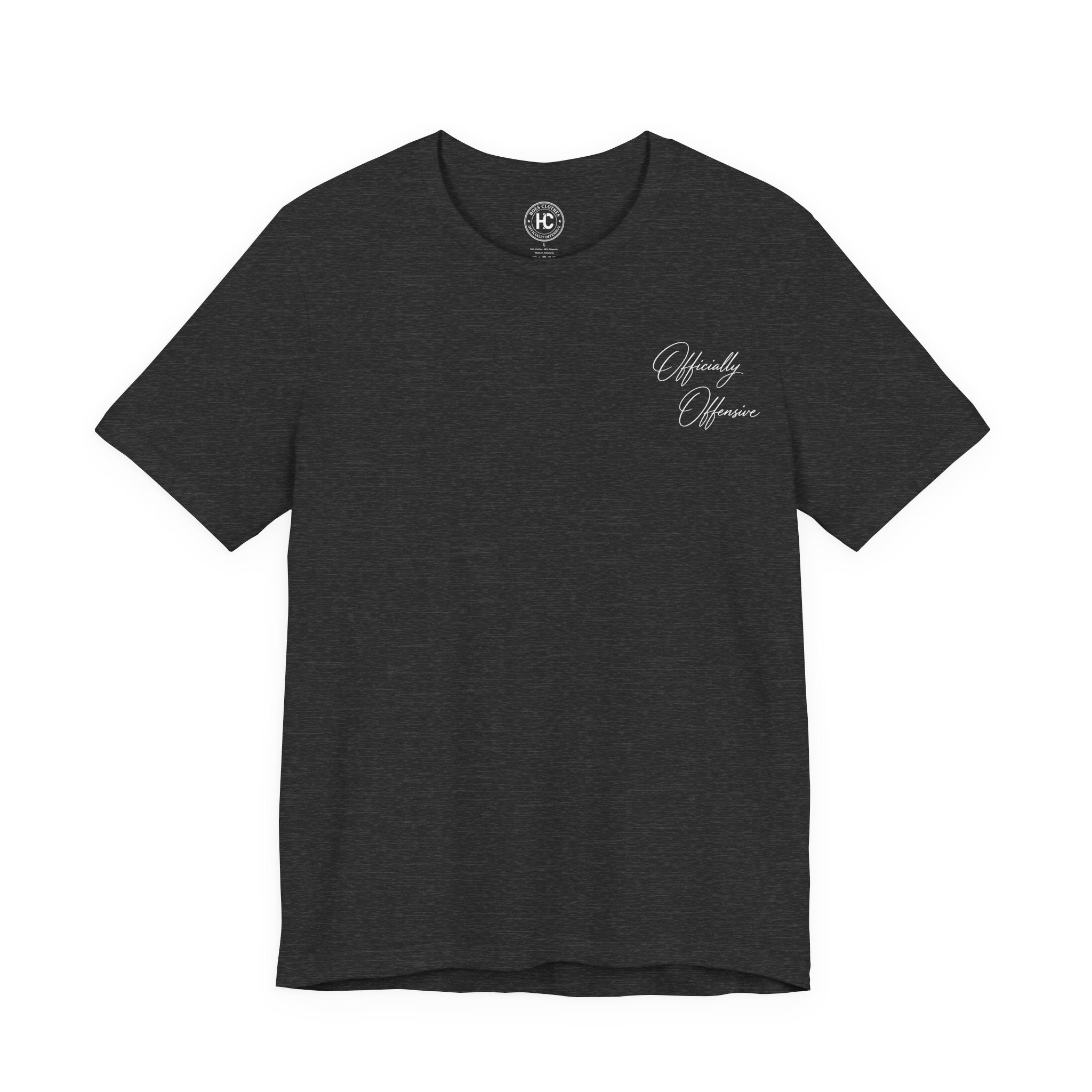 Officially Offensive Script Tee – Hoes Clothes