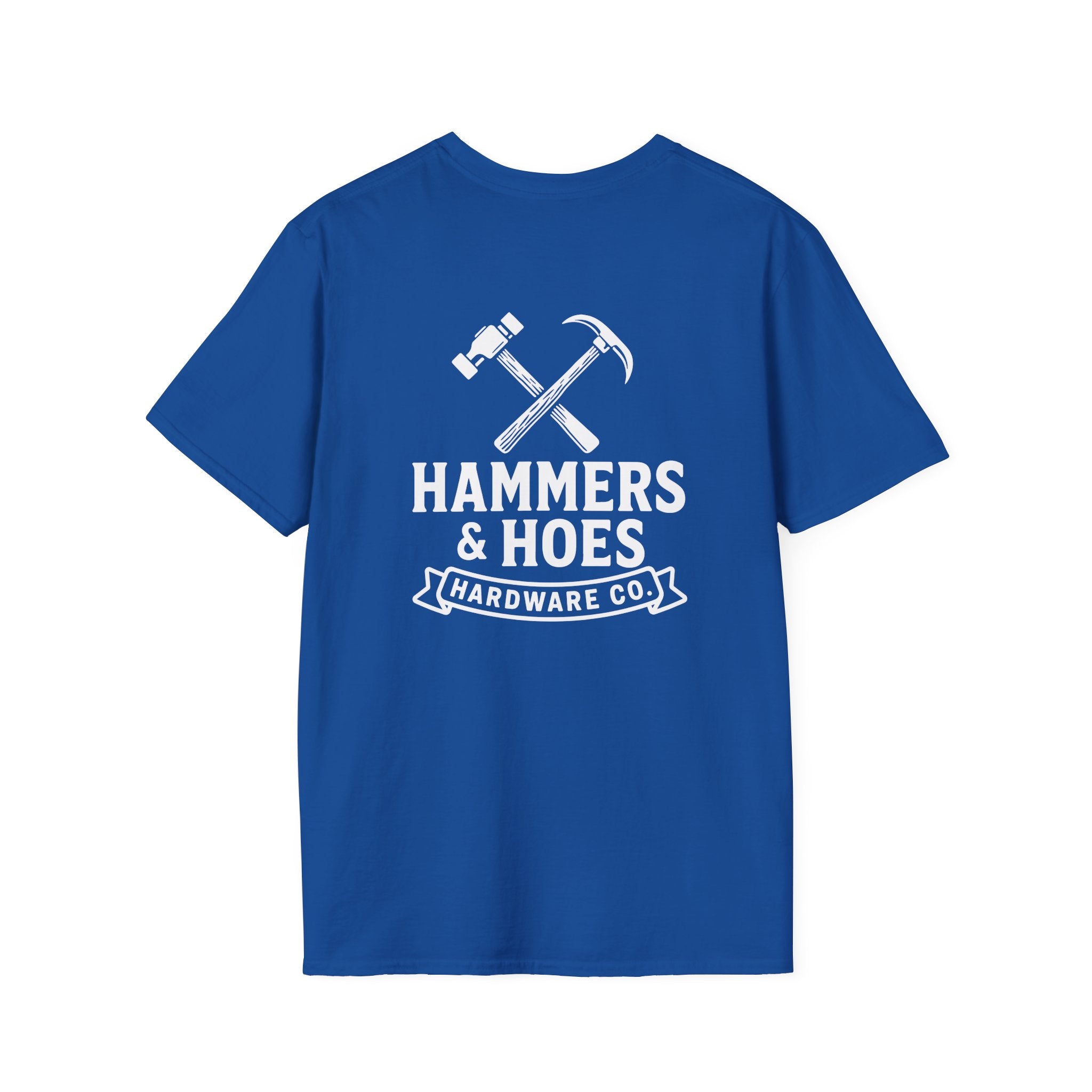 Hammers & Hoes Hardware Co. Front & Back Tee – Hoes Clothes