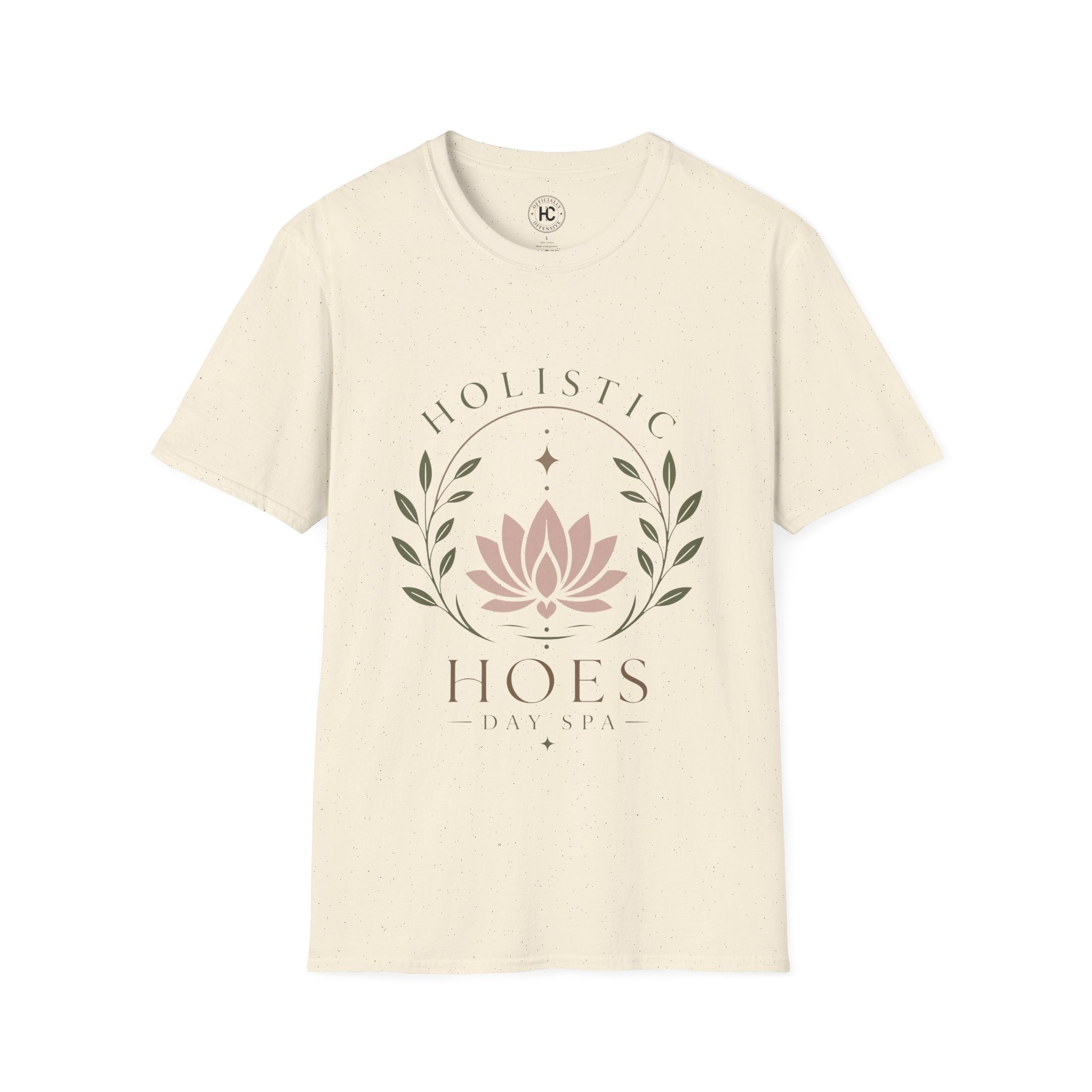 Holistic Hoes Day Spa Front Only Tee – Hoes Clothes