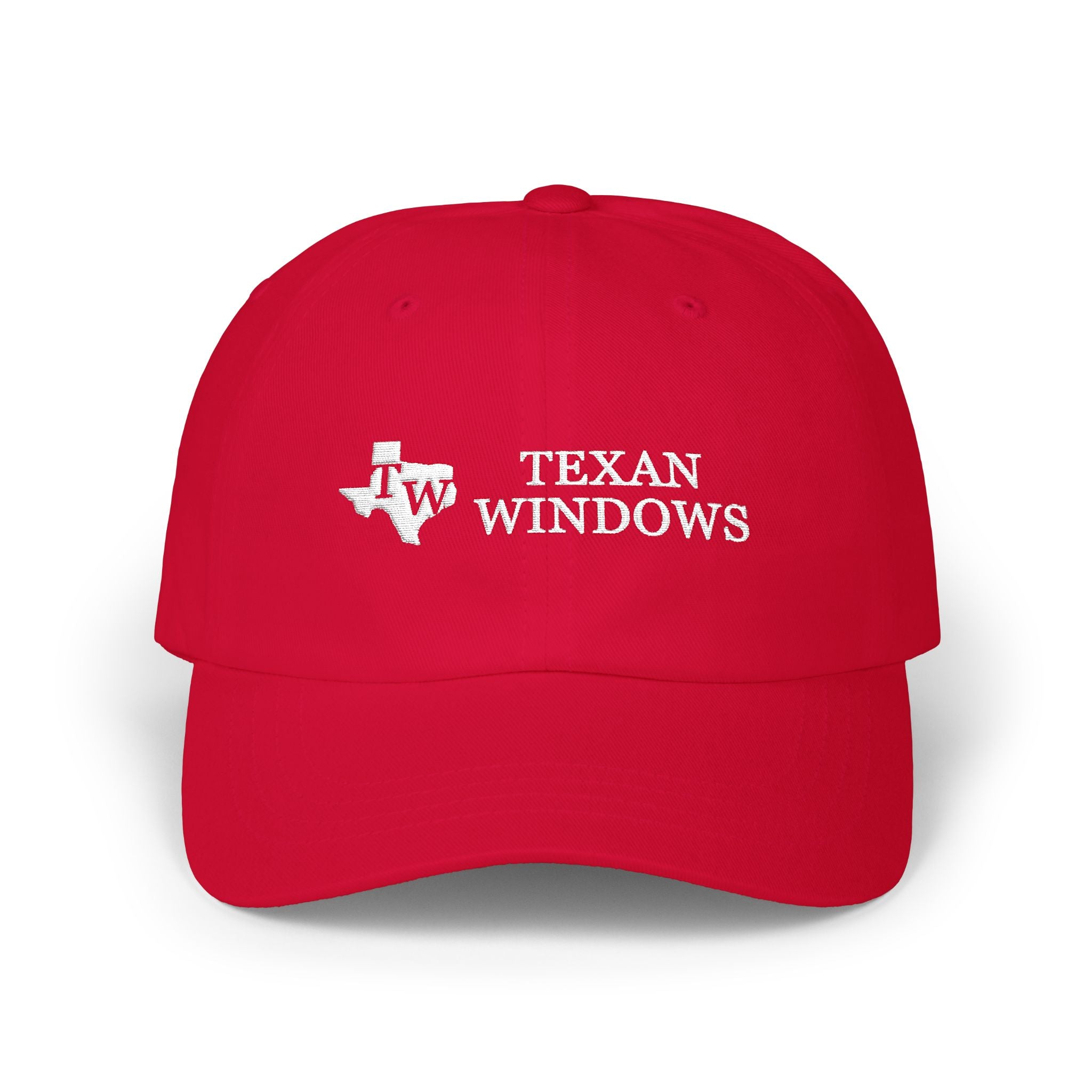 TW Embroidered Dad Cap - Yupoong 6245CM Adjustable Cotton Hat