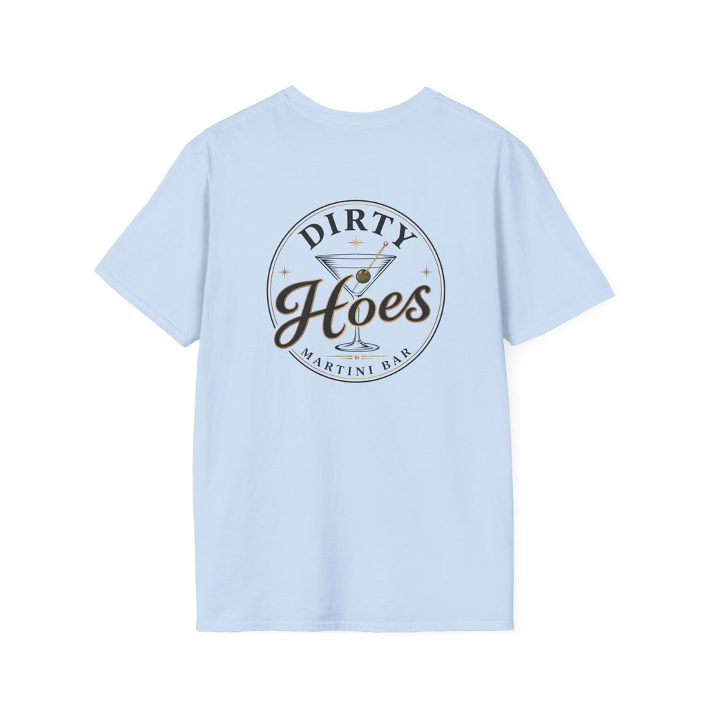Dirty Hoes Martini Bar Front & Back Tee – Hoes Clothes