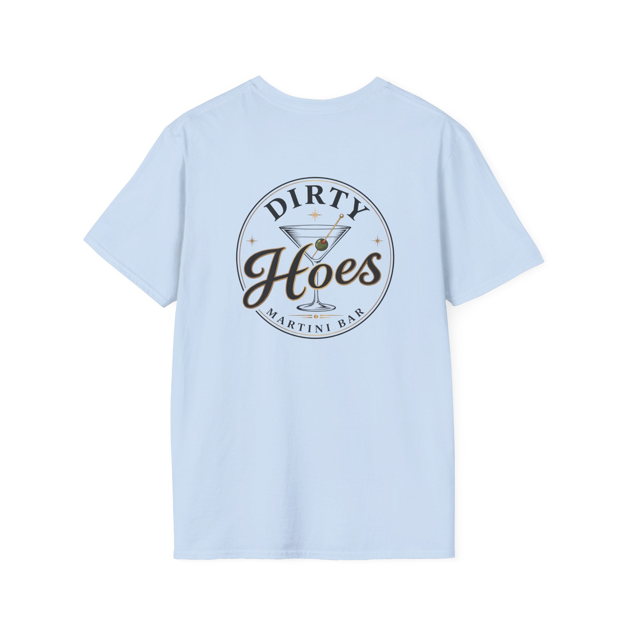 Dirty Hoes Martini Bar Front & Back Tee – Hoes Clothes