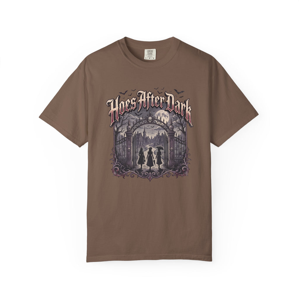 Hoes After Dark Gothic Halloween Tee