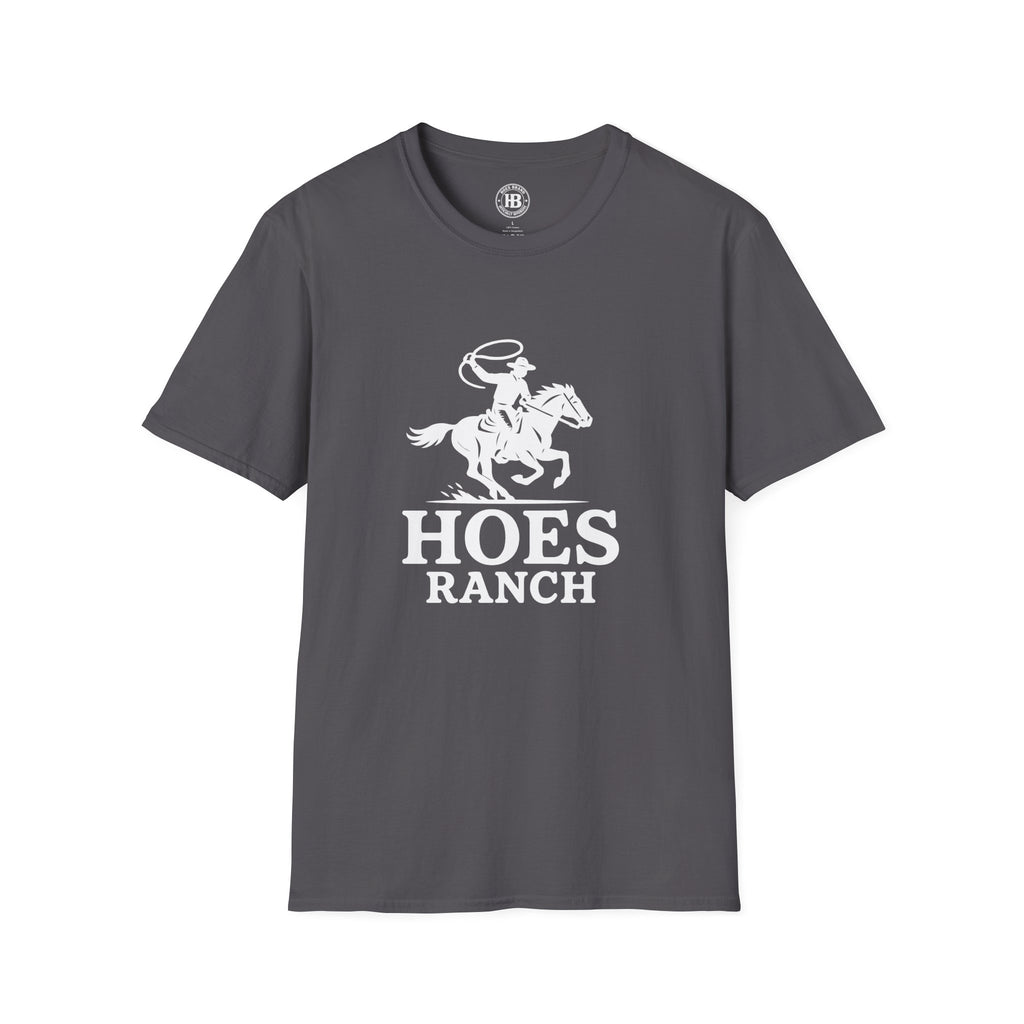 Hoes Ranch Tee – He Rides – Hoes Clothes