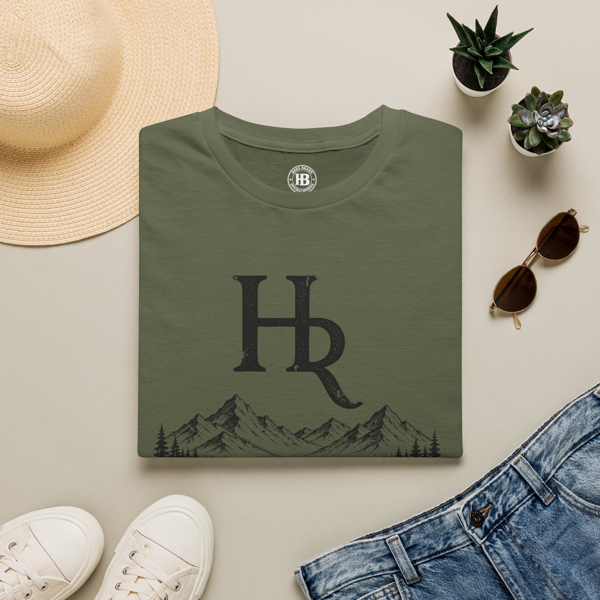 Hoes Ranch Front Only Tee – Hoes Clothes