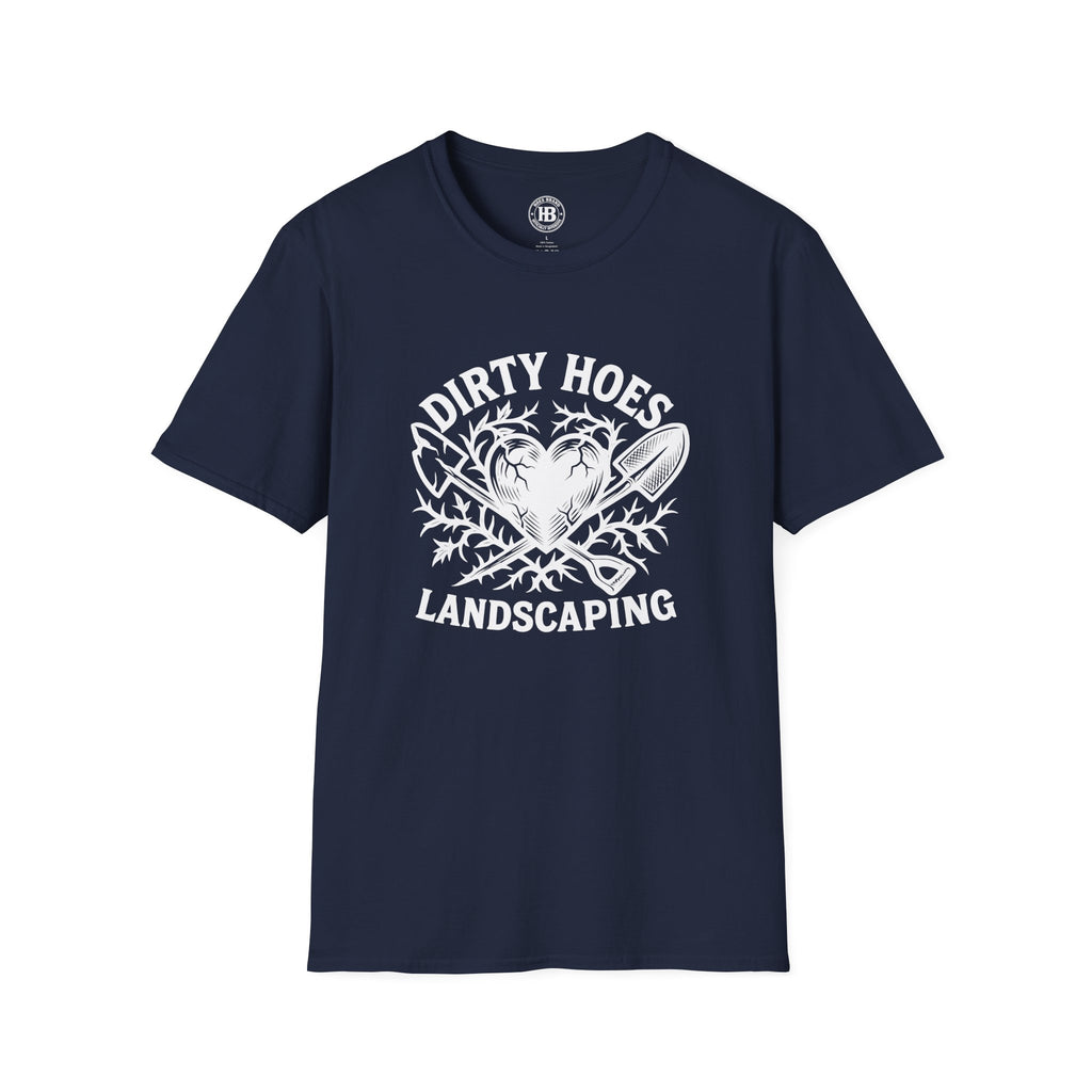 Dirty Hoes Landscaping Heart Tee