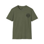 Boats and Hoes Badge Tee