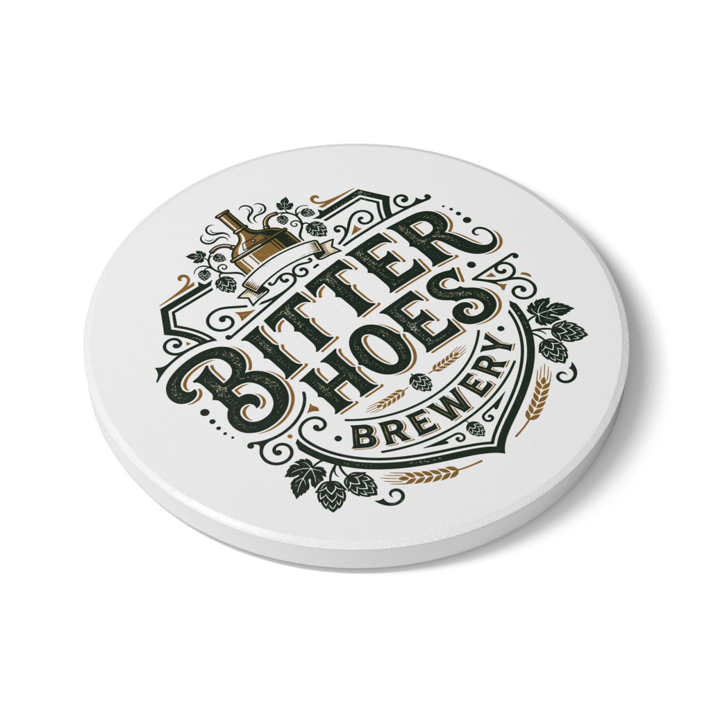 Bitter Hoes Brewery Ceramic Coaster