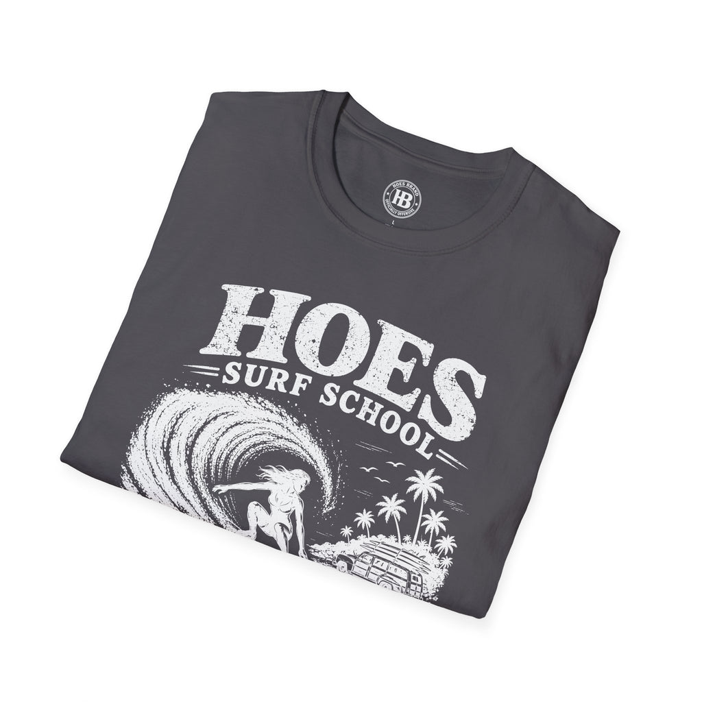 Hoes Surf School Tee – She Rides – Hoes Clothes