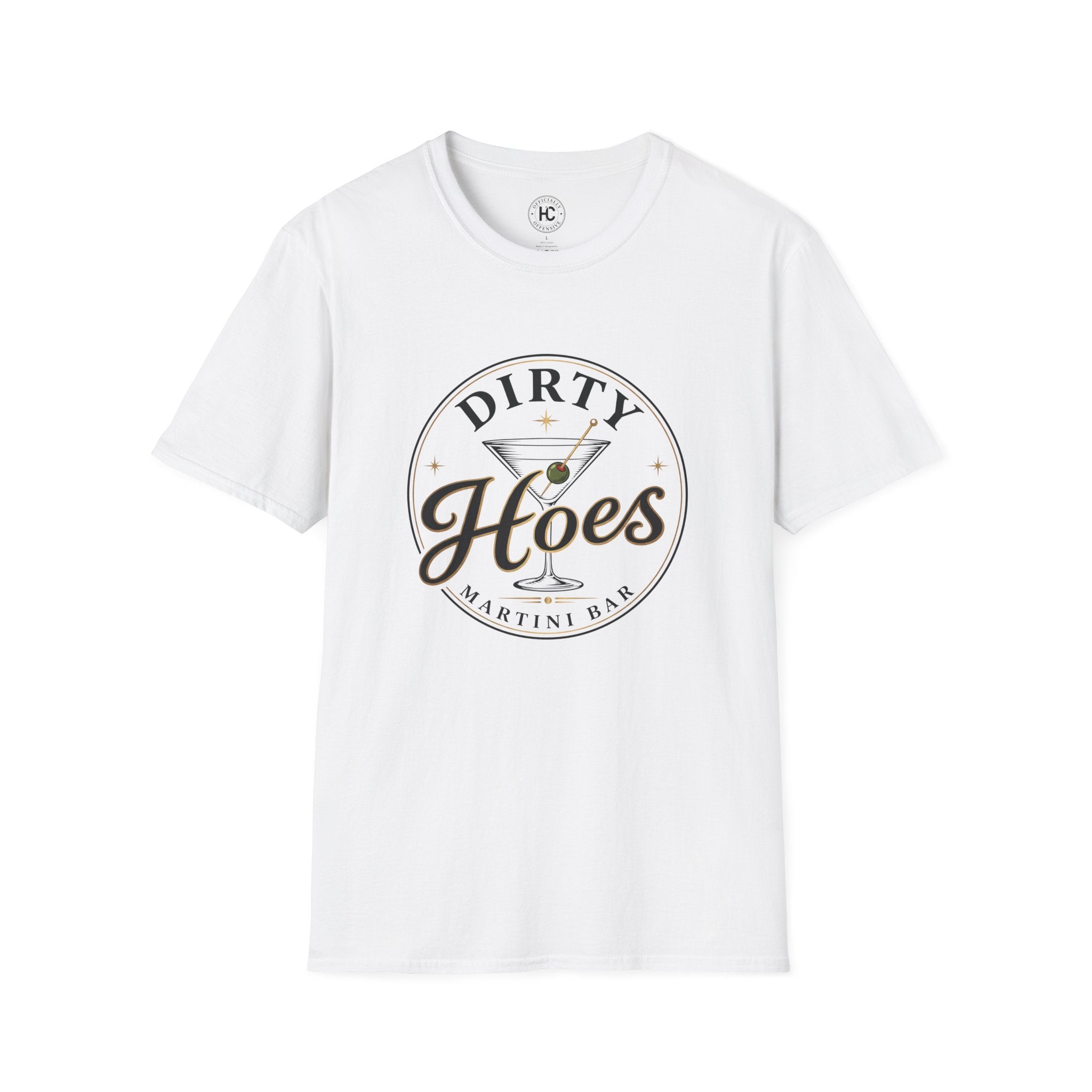 Dirty Hoes Martini Bar Front Only Tee – Hoes Clothes