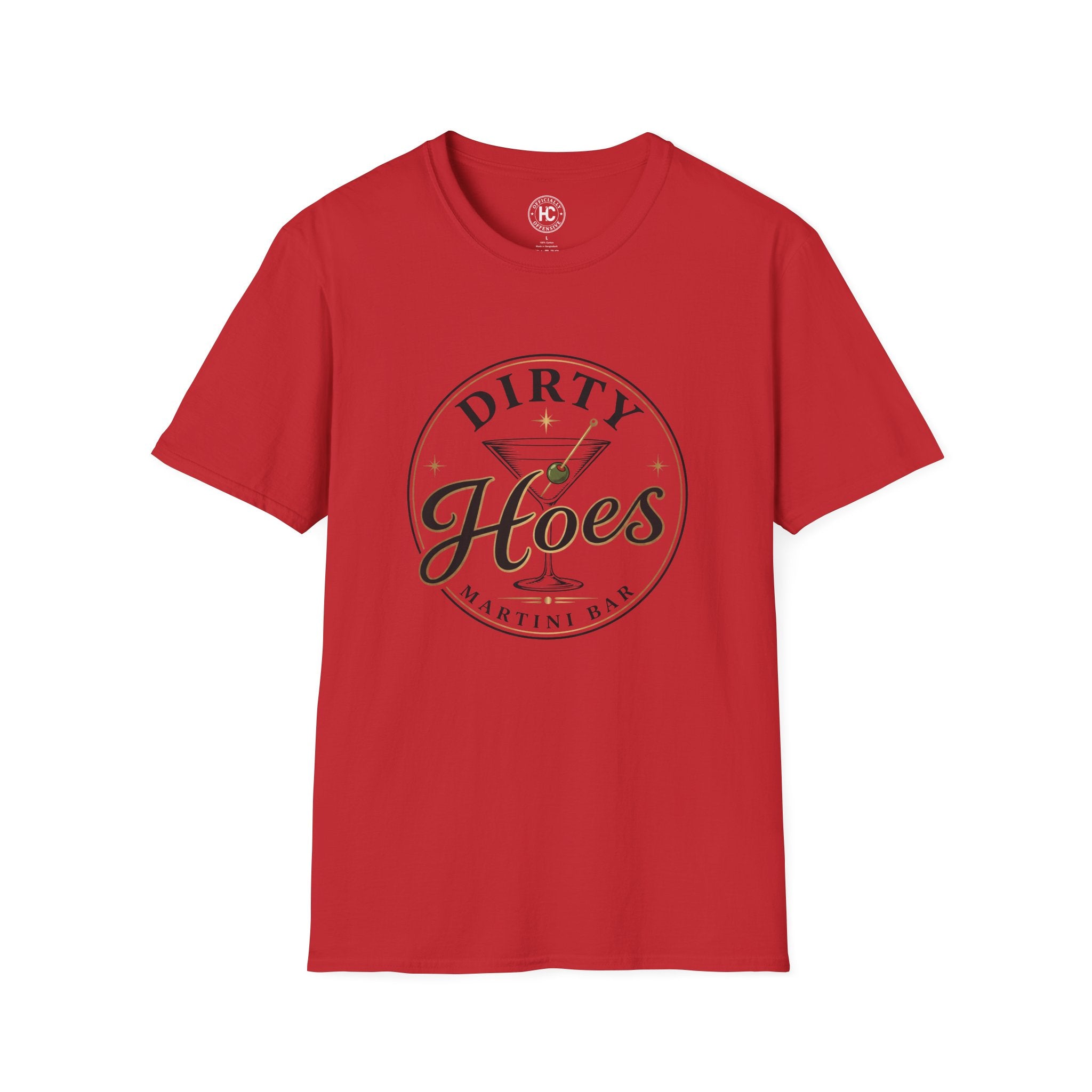 Dirty Hoes Martini Bar Front Only Tee – Hoes Clothes