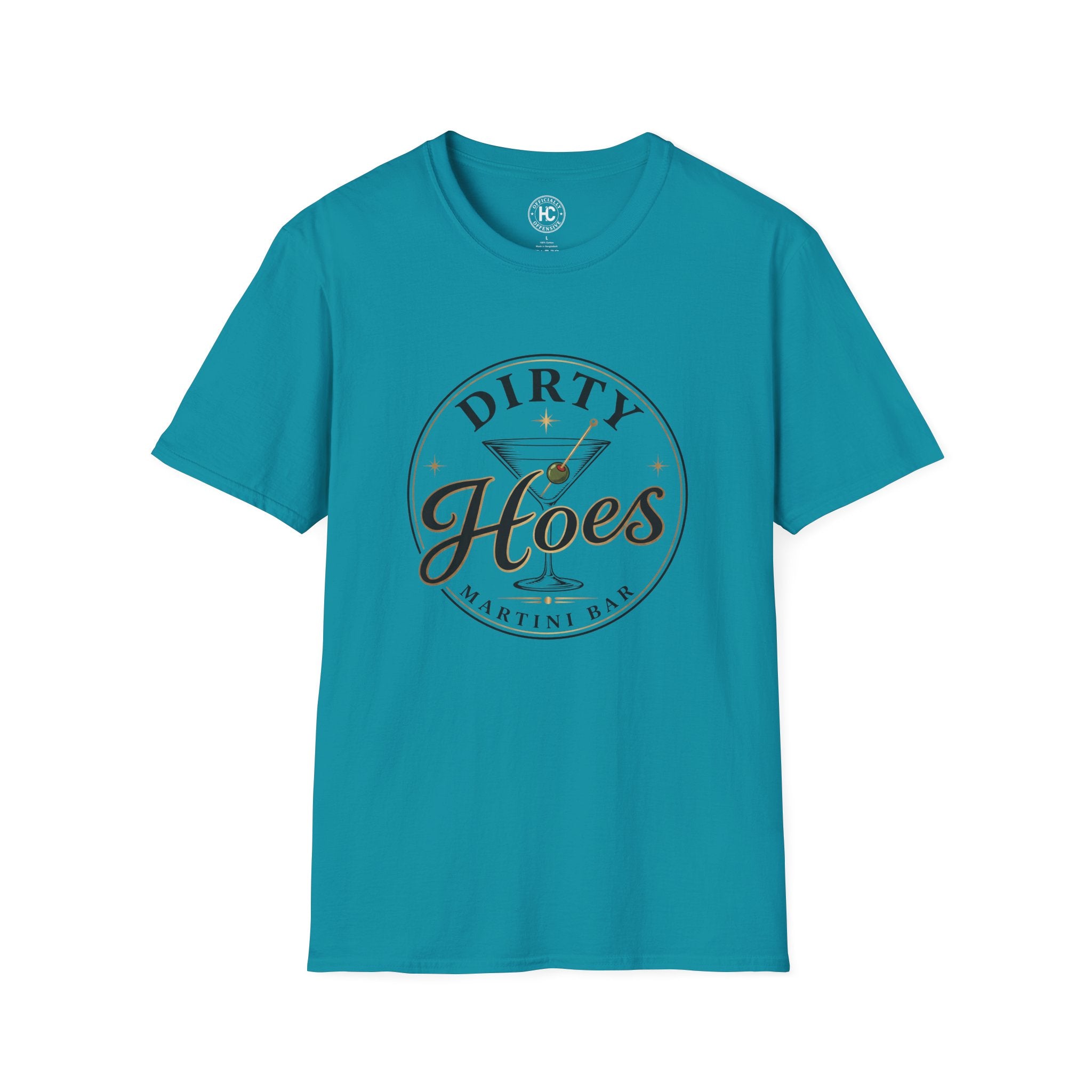 Dirty Hoes Martini Bar Front Only Tee – Hoes Clothes