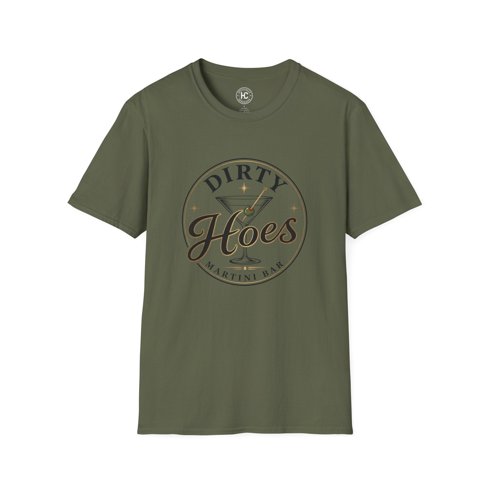 Dirty Hoes Martini Bar Front Only Tee – Hoes Clothes